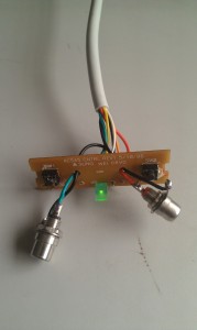 Moddified PCB with RCA's Attached