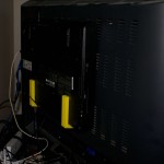 Rear TV Laptop Stand 1