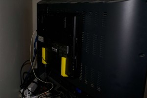 Rear TV Laptop Stand 1